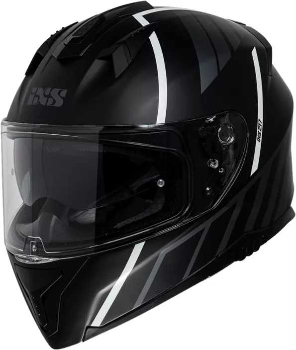 CASQUE IXS 217 2.0 MATT NOIR BLANC