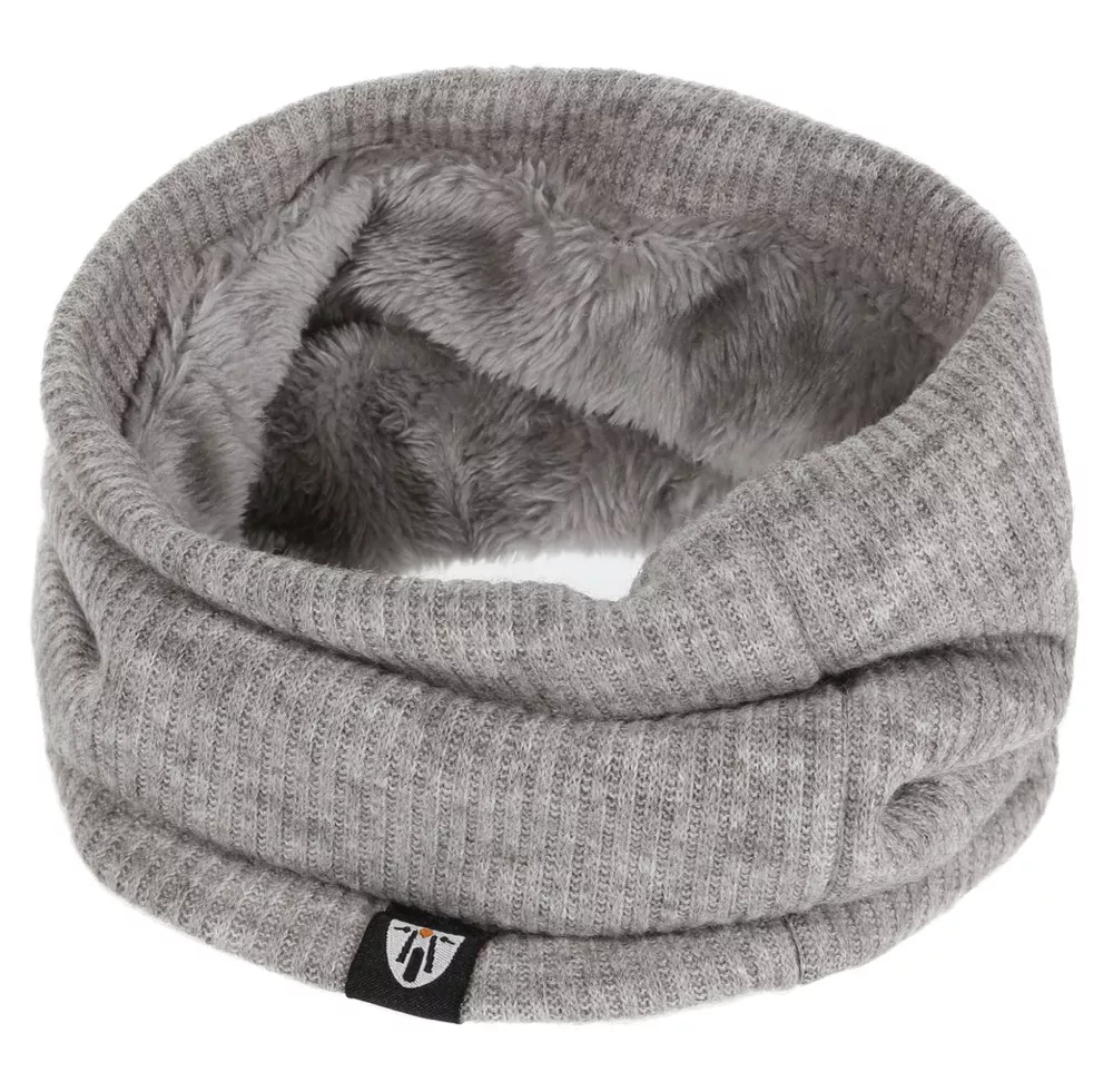 TOUR DE COU MOTOGIRL CHAUD GRIS