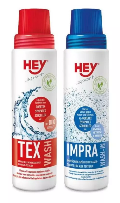 HEY SPORT TEX + IMPRA WASH SET