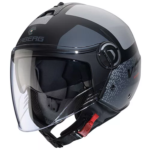 CASQUE CABERG RIVIERA V4XX ALPHA N-GRIS