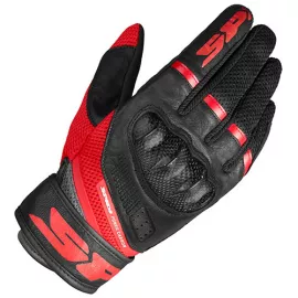 GANTS SPIDI POWER CARBON N-ROUGE