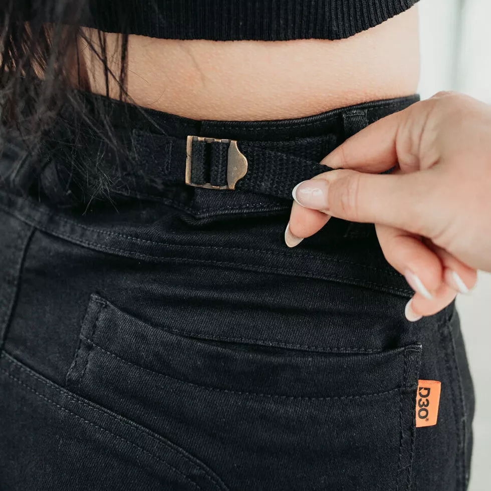 MOTOGIRL ISLA JEANS NOIR