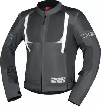 BLOUSON IXS TRIGONIS-AIR GRIS-BLANC