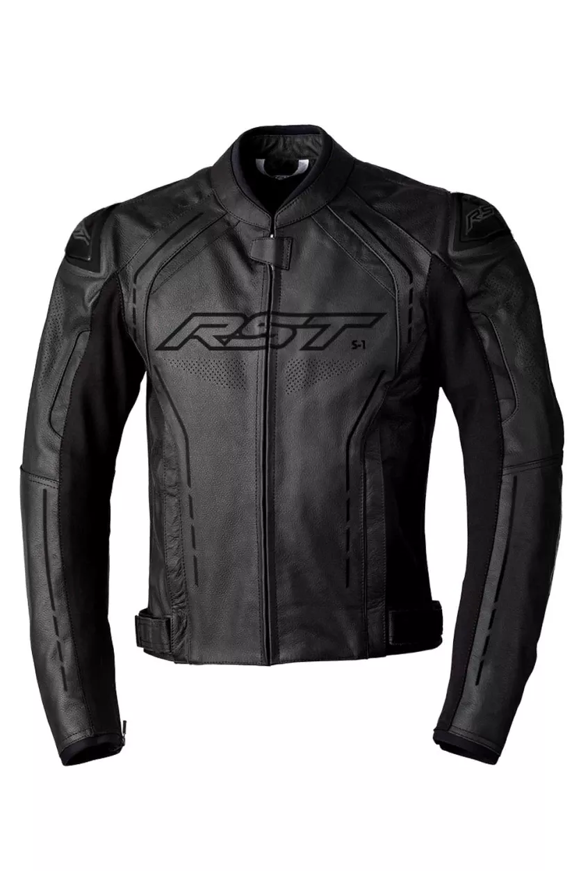 BLOUSON RST CUIR S1 NOIR