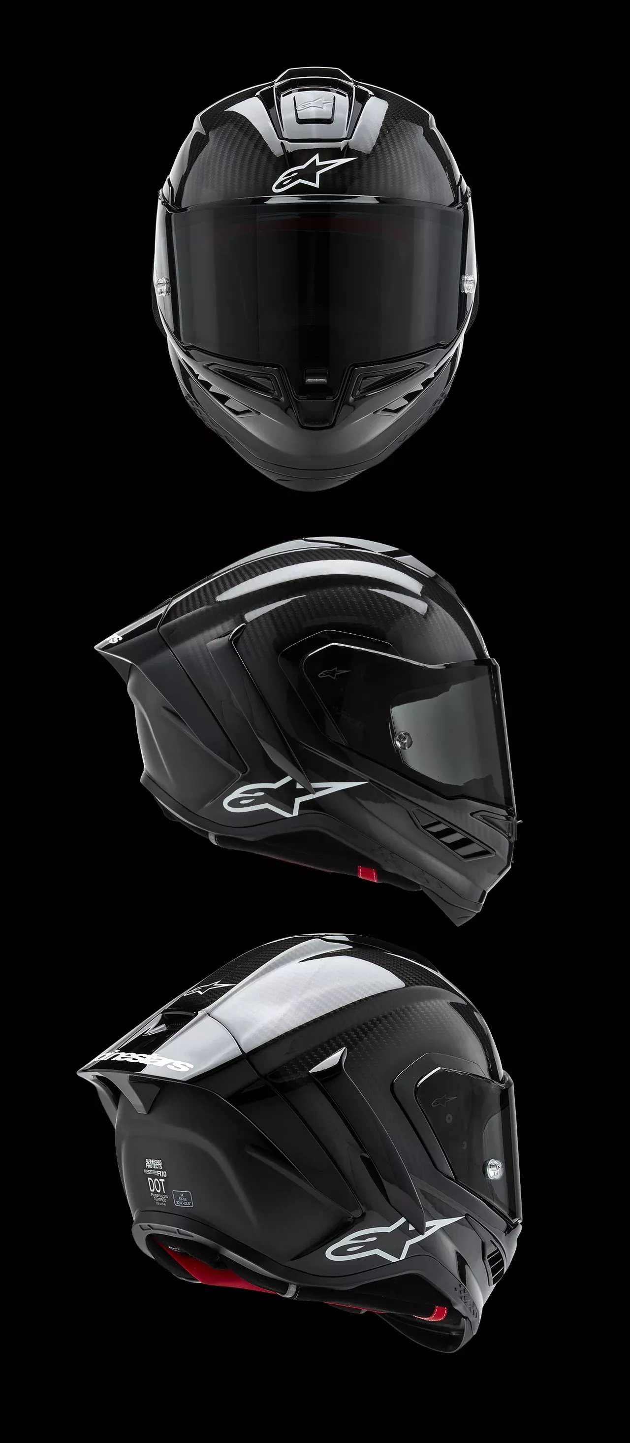 CASQUE ALPI SUPERTECH R10 CARBON