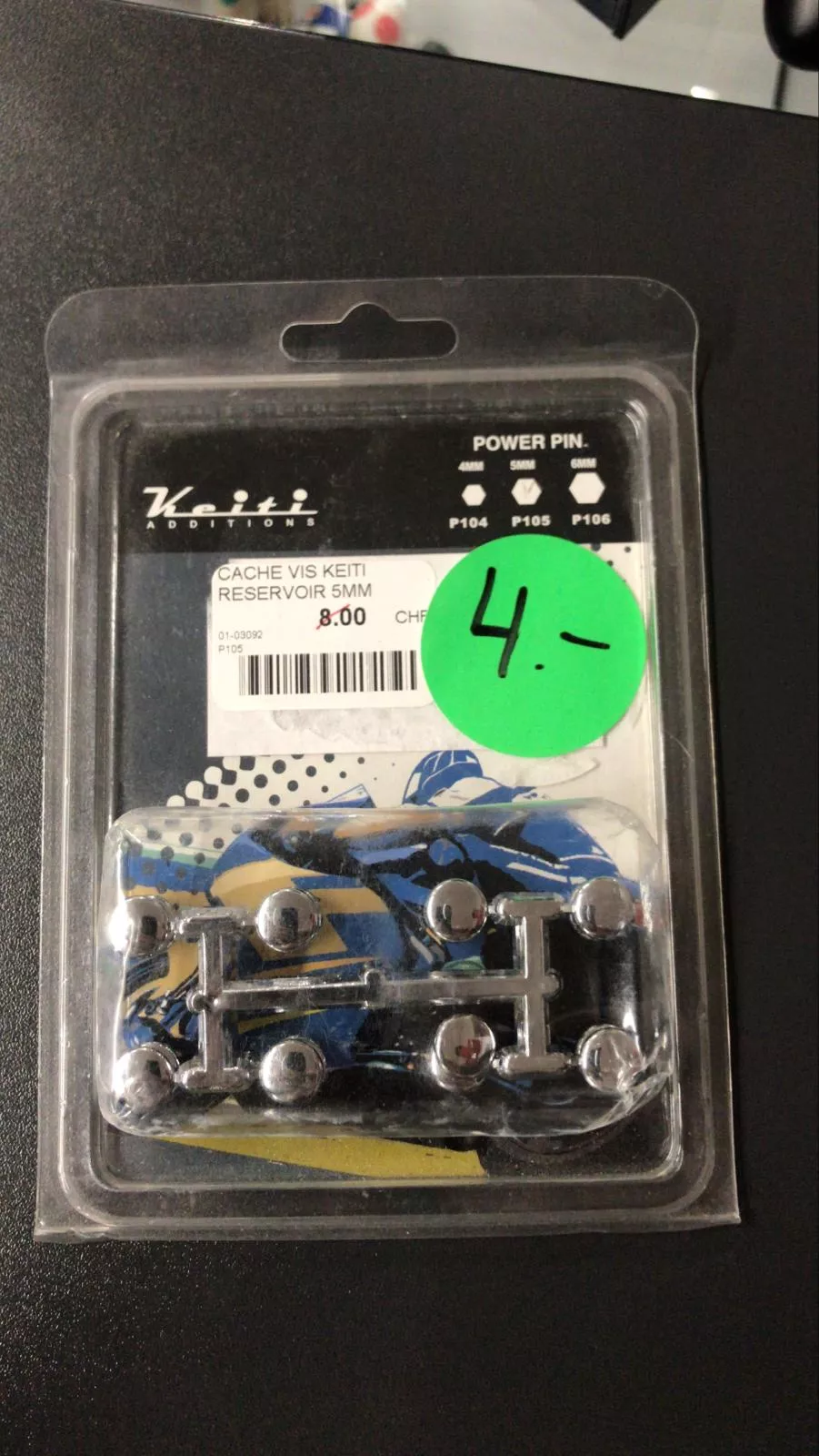 CACHE VIS KEITI RESERVOIR 5MM