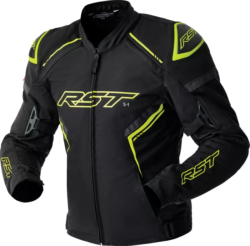 BLOUSON RST S1 D30 N-JAUNE