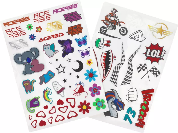 CASQUE ACERBIS KID CARLINO BLANC S/50