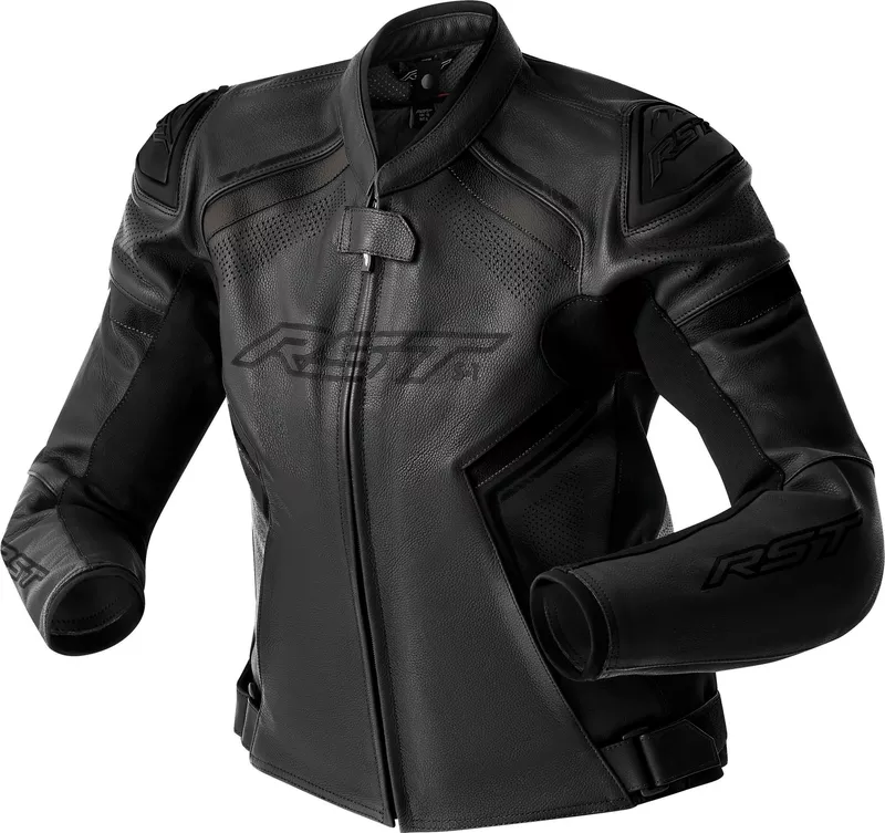BLOUSON RST CUIR LADY S1 D3O NOIR