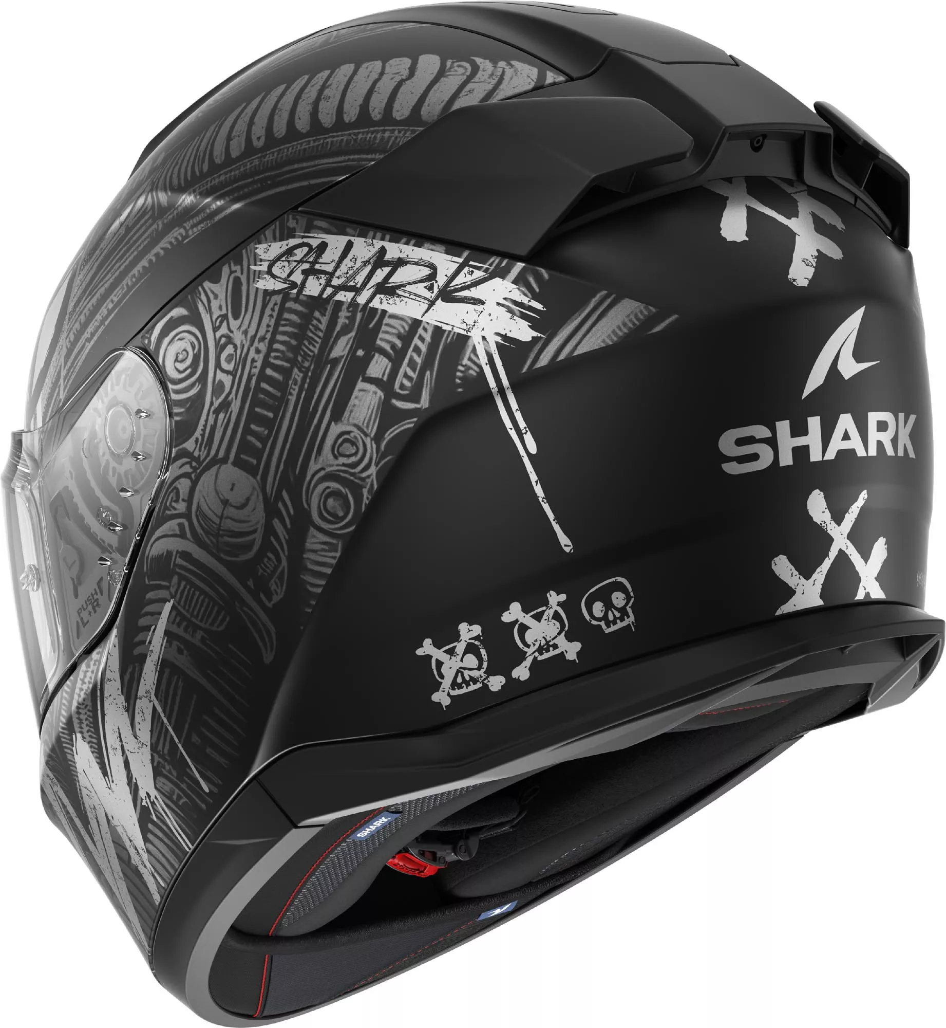 CASQUE SHARK D-SKWAL 3 SHIEVER MAT KAS