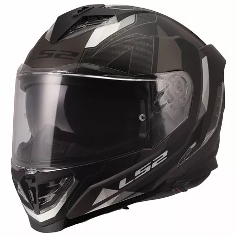 CASQUE LS2 STORM III SPORTY N-MATT GRIS