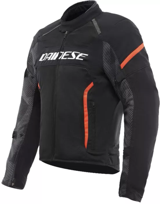 BLOUSON DAINESE AIR FRAME 3 TEX N-ROUGE