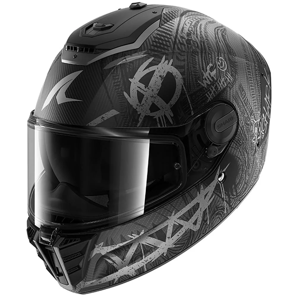 CASQUE SHARK SPARTAN RS CARBON SHIEVER MAT